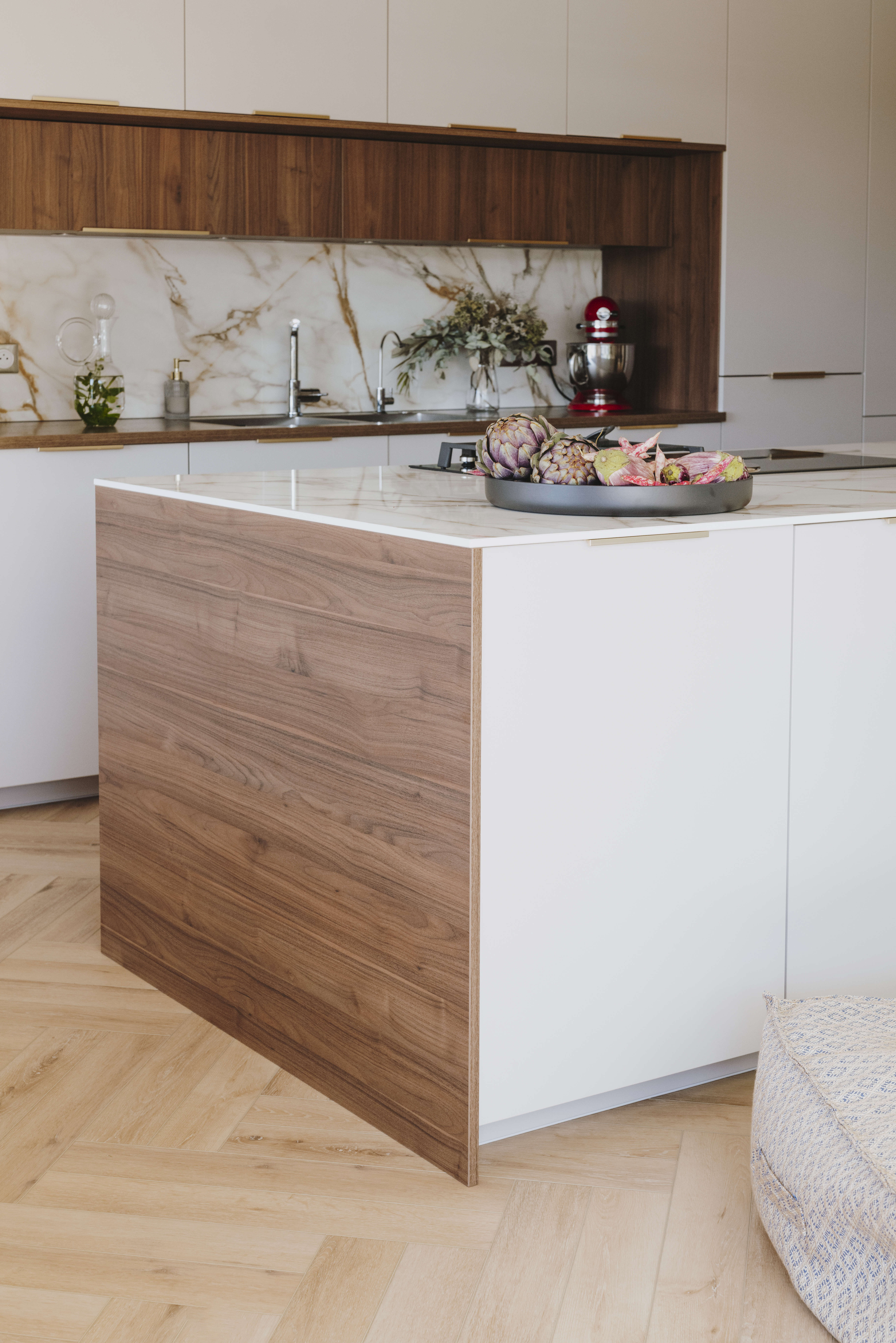 ilot-cuisine-blanc-bois-perene