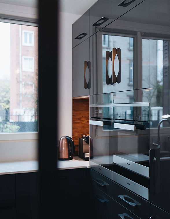 Façades laquées Cuisine Perene 