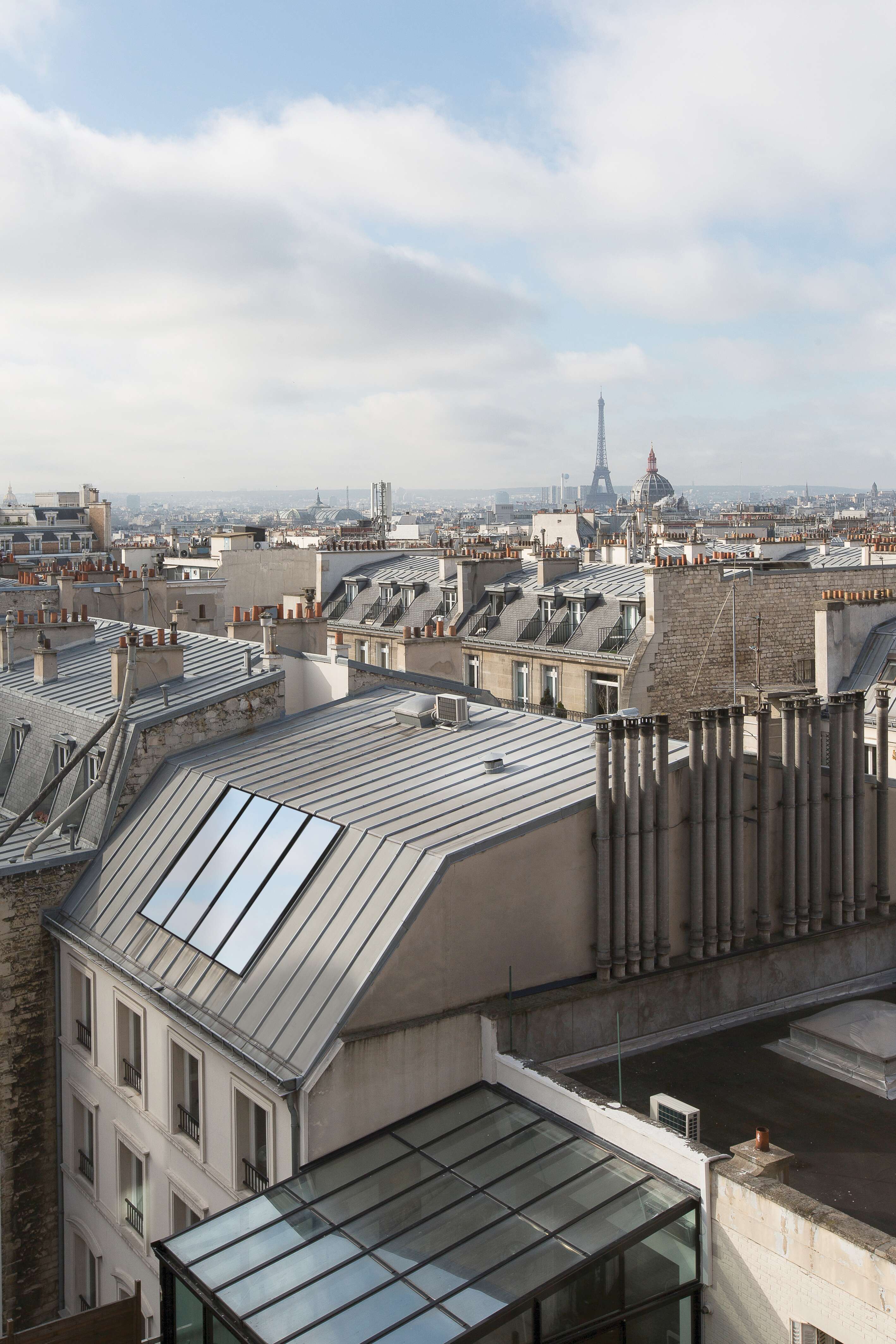 projet-renovation-duplex toits-de-Paris