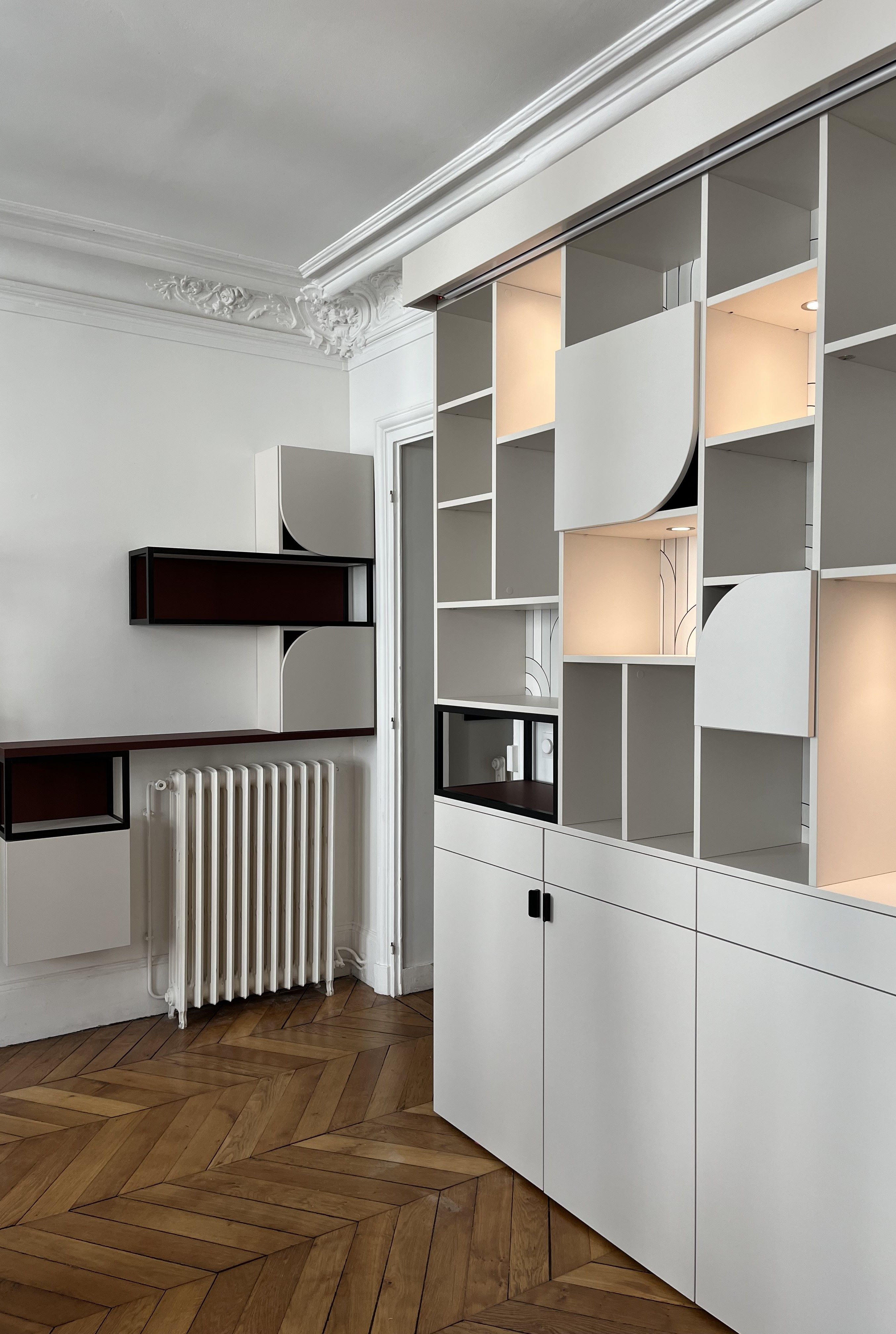 Bibliothèque sur mesure