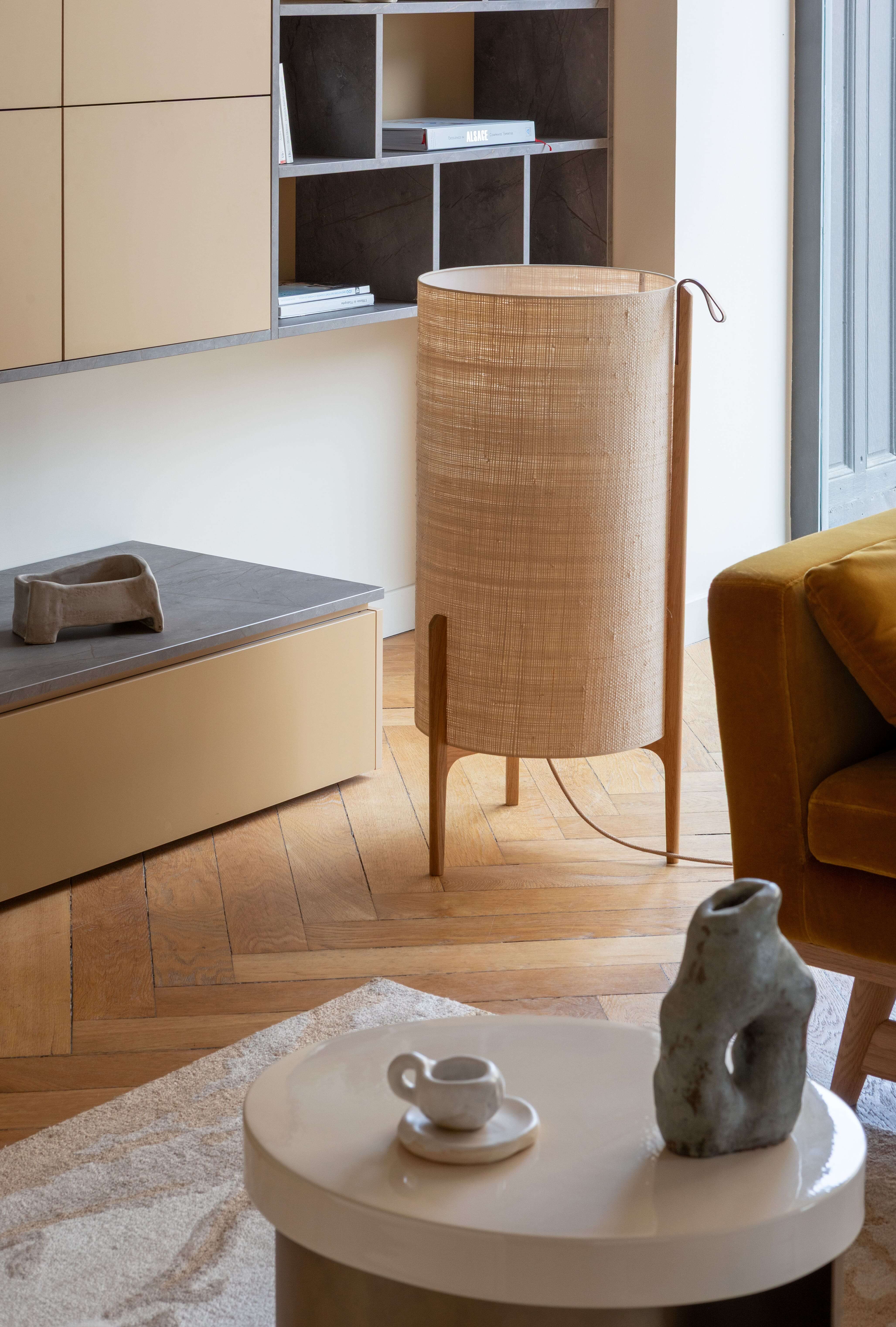 Salon-mid-century-table-detail-perene-mulhouse